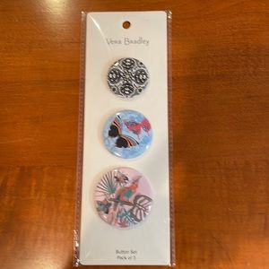 Vera Bradley button set